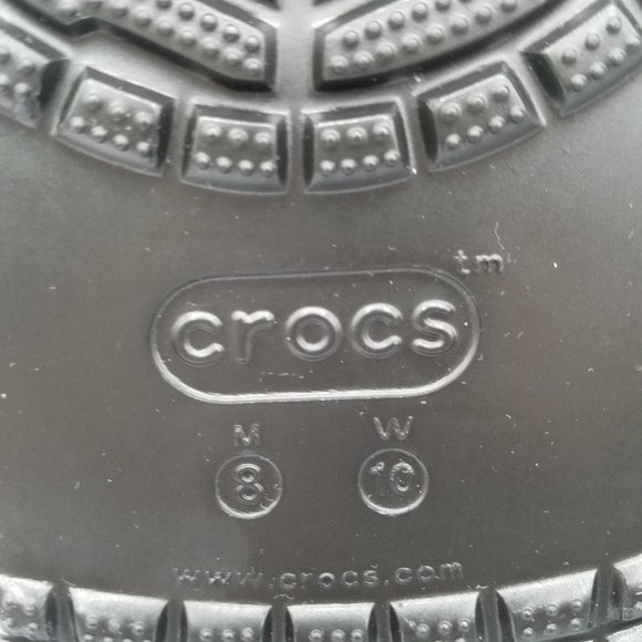 NEW Crocs Bayaband Clogs - Blk/Wh - Men 8 | Women 10 - Picture 8 of 9